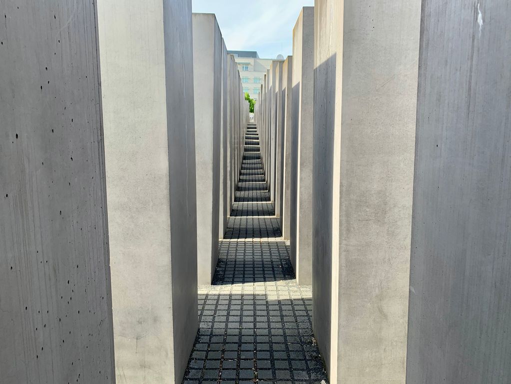 Het Holocaustmonument in Berlijn